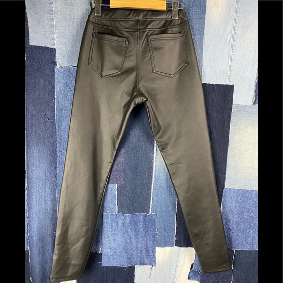 Xhilaration Faux Leather Pants - Picture 2 of 3